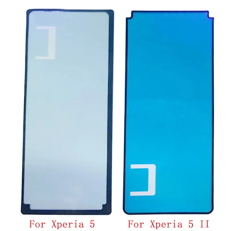 2Pcs Rear Cover Adhesive Sticker Glue For Sony Xperia 1 1 II 5 II 10 II 10 III XZ1 XZ2 XZ3 Adhesive Sticker Parts