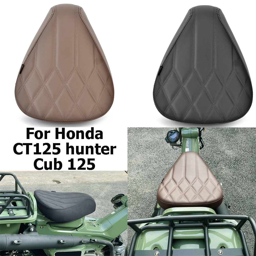 cuscino-sella-anteriore-singola-moto-per-honda-ct125-hunter-cub-125-2020-2021-2022-2023-ricambio