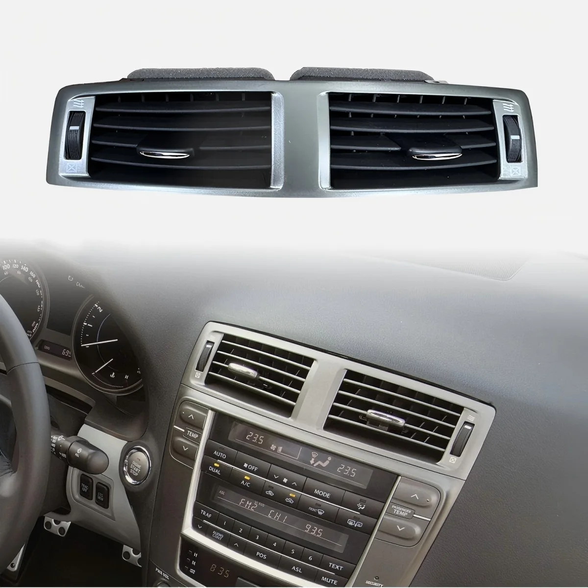 

Новая решетка кондиционера 55670-53010, приборная панель, обогреватель переменного тока, вентиляционное отверстие 5567053010 для Lexus IS250 IS350 IS F 2006-2009