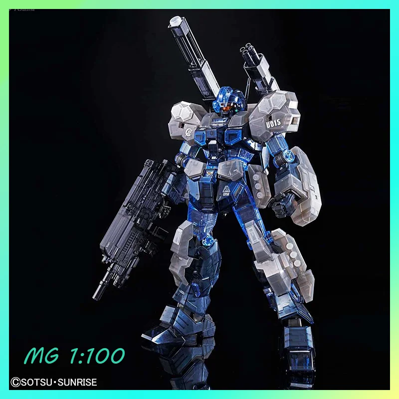 

В наличии MG 1/100 6641 RGM-96X Jesta Cannon, прозрачная цветная сборная модель, коллекционное издание, аниме, сборная модель робота, подарок