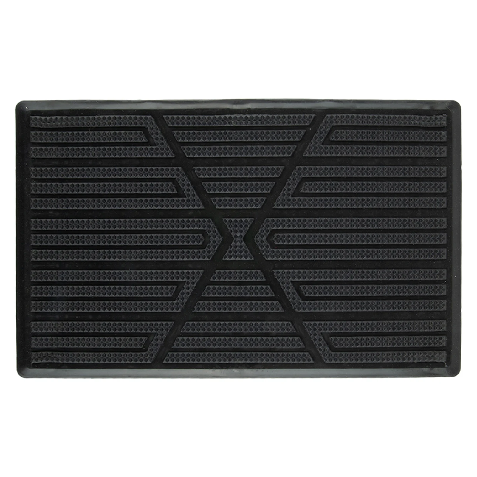 1pcs PVC Car Foot Carpet Pad Heel Mat Pedal Patch Cover Mat Anti-Skid Pedal Black 23x15cm Car Floor Mats Repair Piece Soft Rubbe