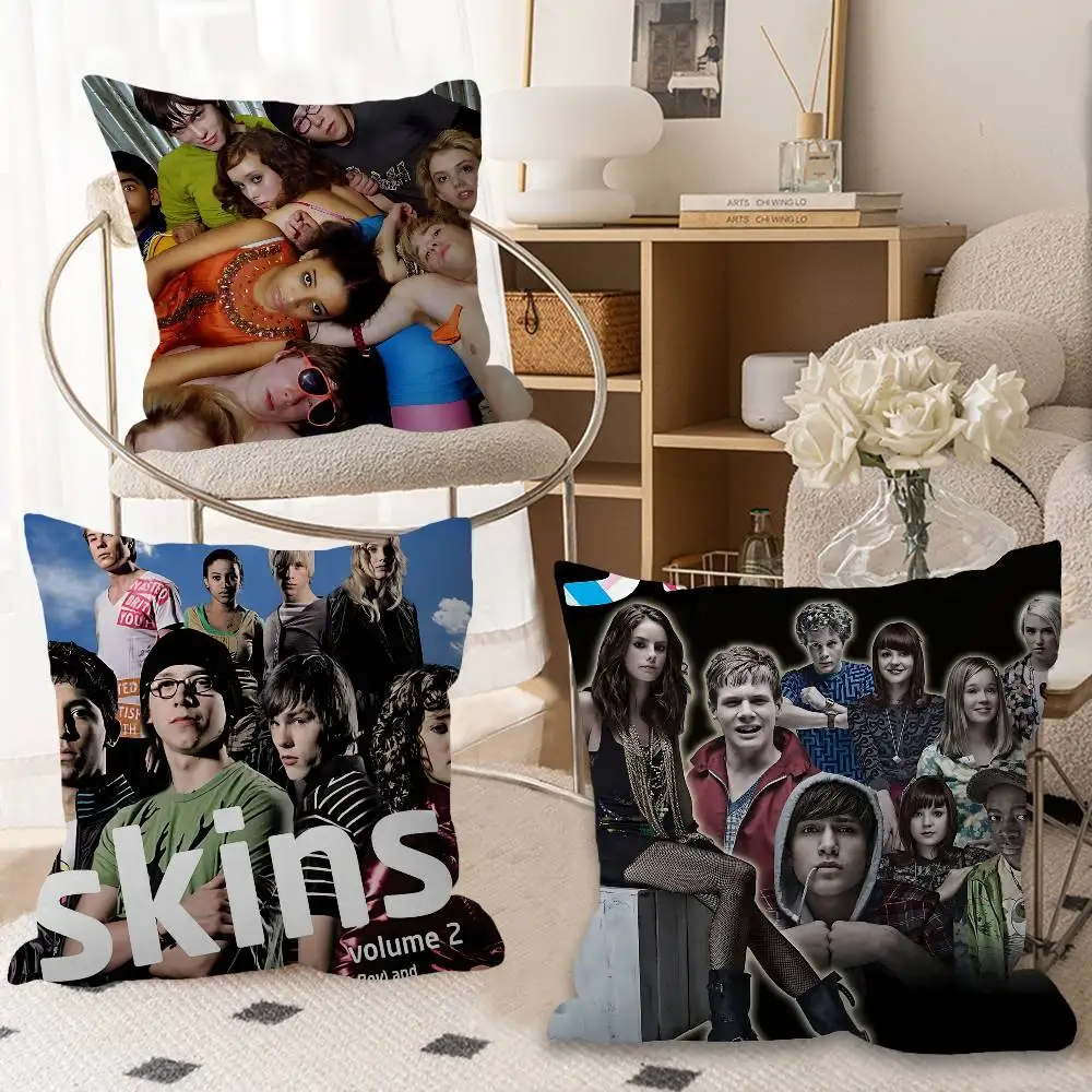 Teen TV Series Skins Cushion Cover Decorative Pillow Sofa Home Decor case pillow cases