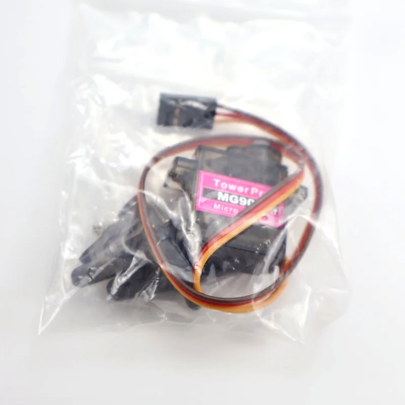 6/12 unidades MG90S 180/360 graus servo metal engrenagem digital 9g servo para helicóptero RC avião barco carro robô RC