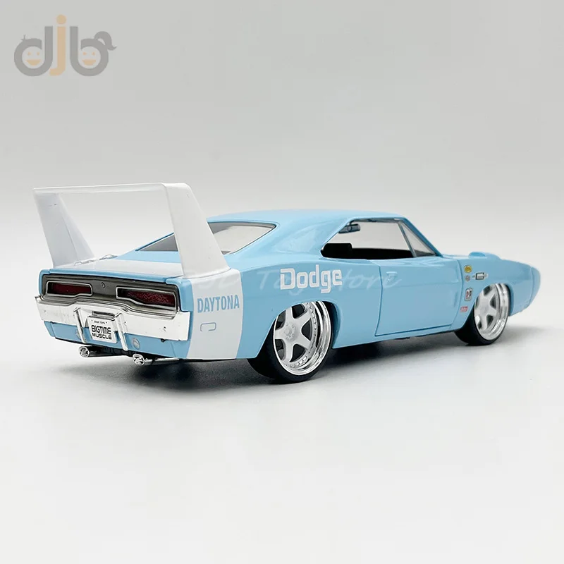 1:24 Jada Diecast Car Model Toy 1969 Dodge Charger Daytona For Collection