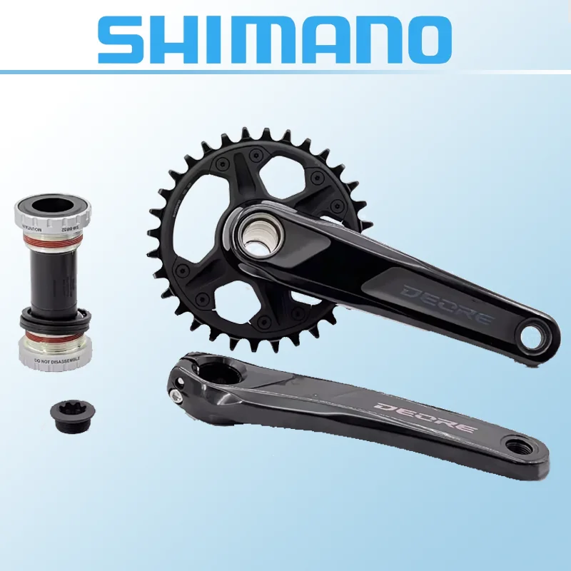 

Шатуны Shimano Deore FC M6100 MTB 170 мм 175 мм 32T, 12-скоростные звездочки для горного велосипеда, 12 В, велосипедная педаль для 142 148 мм