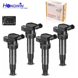 4PCS 27300-3F100 Ignition Coil Plug For Hyundai Tucson Sonata Kia Optima Sorento Sportage C1667 UF-611 27300 3F100 273003F100