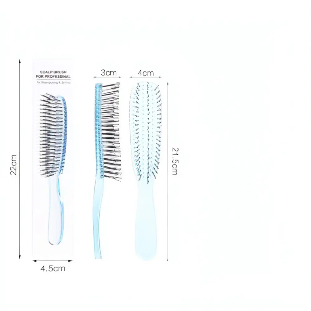 Professional Detangling Comb Hair Massage Brush Portable Scalp Care Tool Wet Dry Styling Accessory For Salon Home Use
