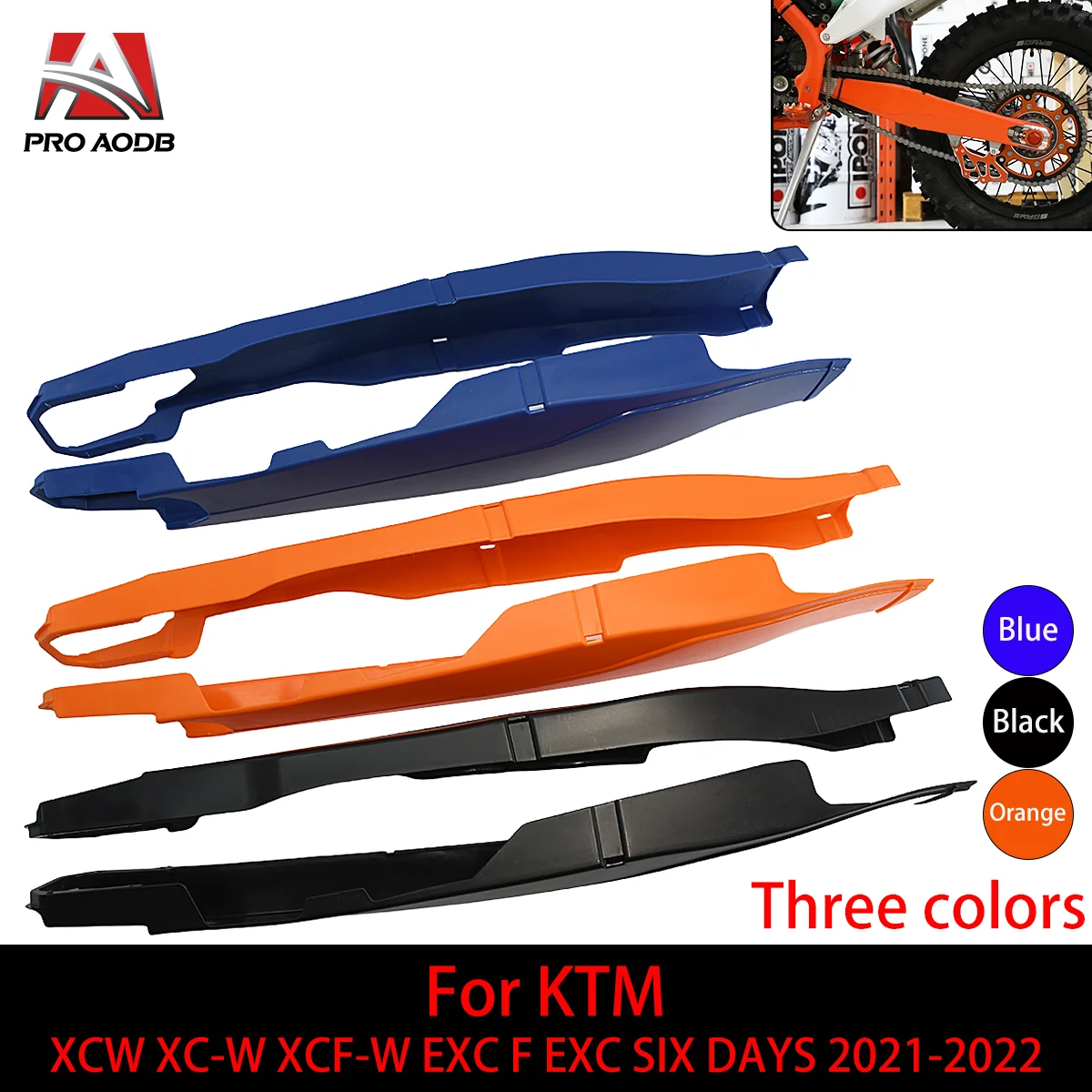 

Motorcycle Swing Arm Protector Swingarm Guard Protection For KTM XCW XC-W XCF-W EXC F EXC SIX DAYS 2012-2022 Moto Accessories