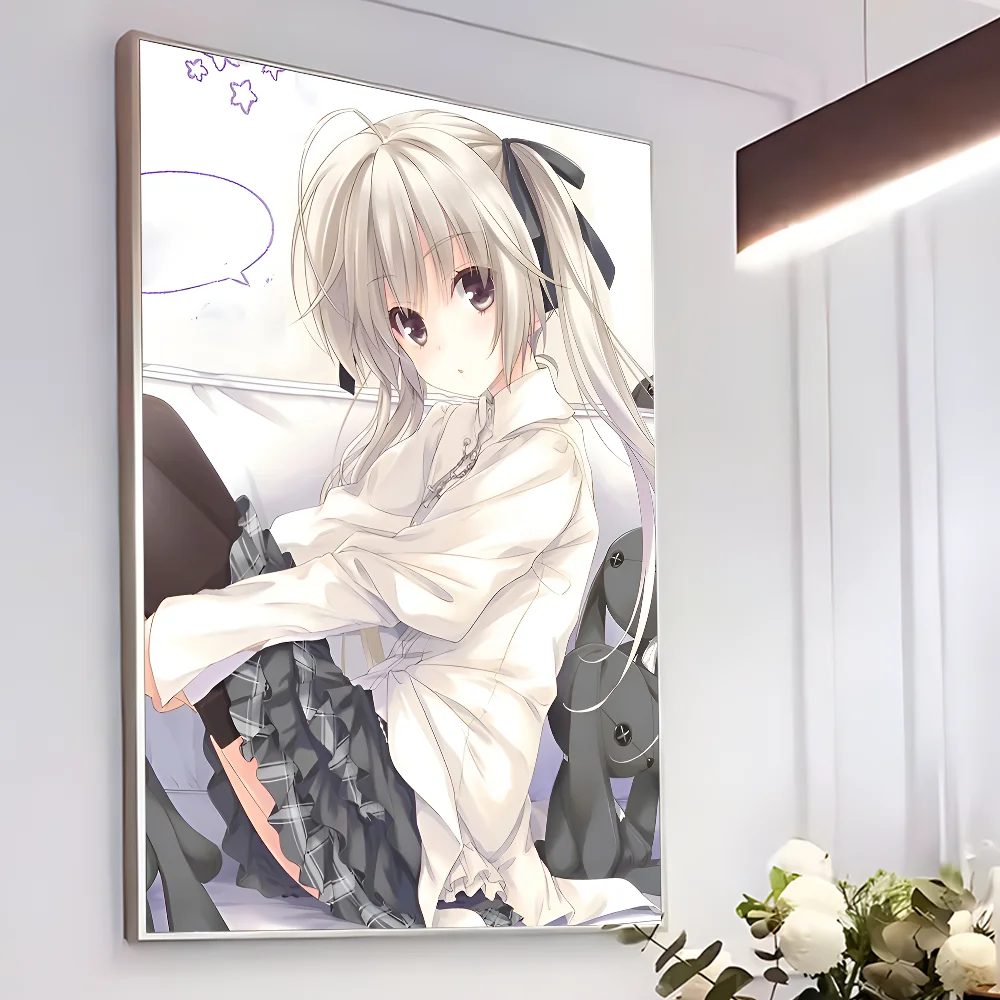 Kasugano Sora Yosuga No Classic Vintage Posters Decoracion Painting Wall Art White Kraft Paper Kawaii Room Decor