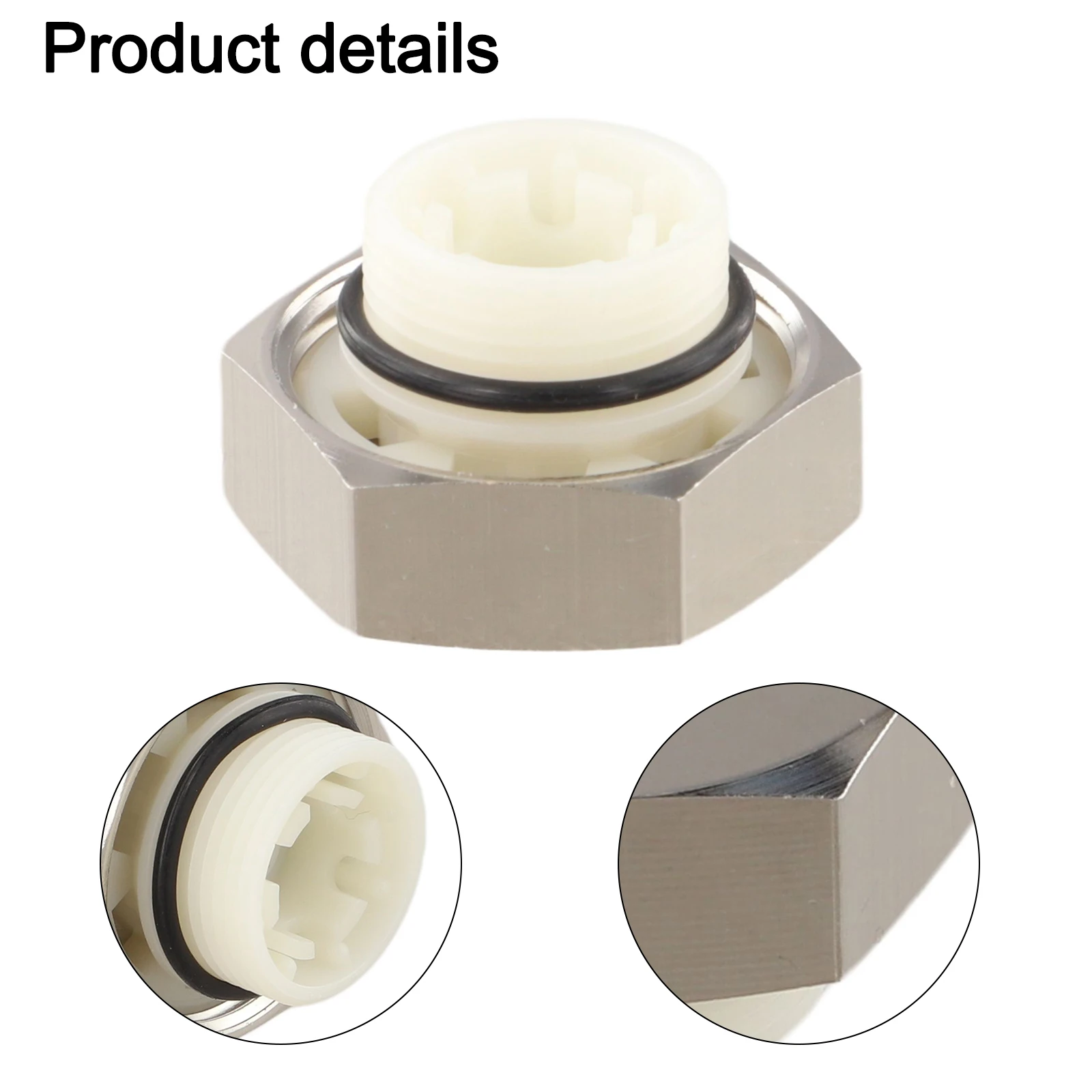 

Stainless Steel Vacuum Breaker Repair Kit for Anti Siphon Valve Leak Repair with Complete Replacement Components