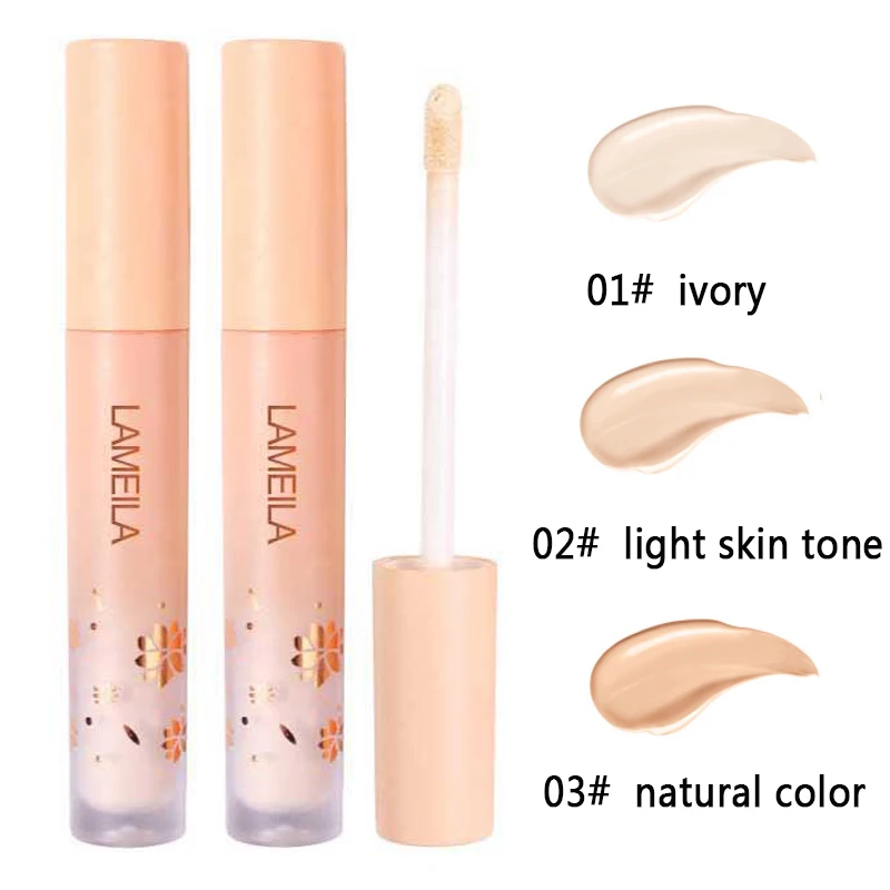 Sdotter Concealer Foundation Cream Moisturizing Oil Control Foundation Full Coverage Freckles Acne Spots and Dark Circles Face M