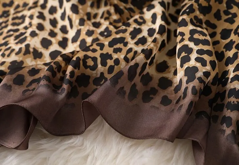 Alla moda Della Stampa Del Leopardo Scialle di Cotone Wrap Donna Musulmano Hijab Morbido Pashmina Sciarpa Sottile Femme Fascia Foulard 2025 Stole
