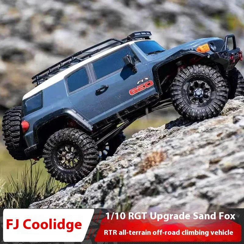 RGT Ruitai EX86120 1/10 simulazione FJ Kuluze RC telecomando veicolo da arrampicata elettrico fuoristrada modello a quattro ruote motrici