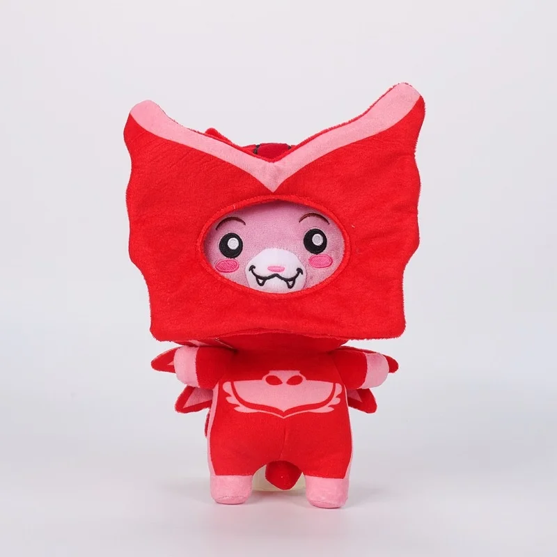 Anime Lanky Box Plush Toy Pajama Masks LankyBot Cyborg Stuffed Animals Soft Toy Kawaii Boxy Foxy Dolls Pillow Children Gifts