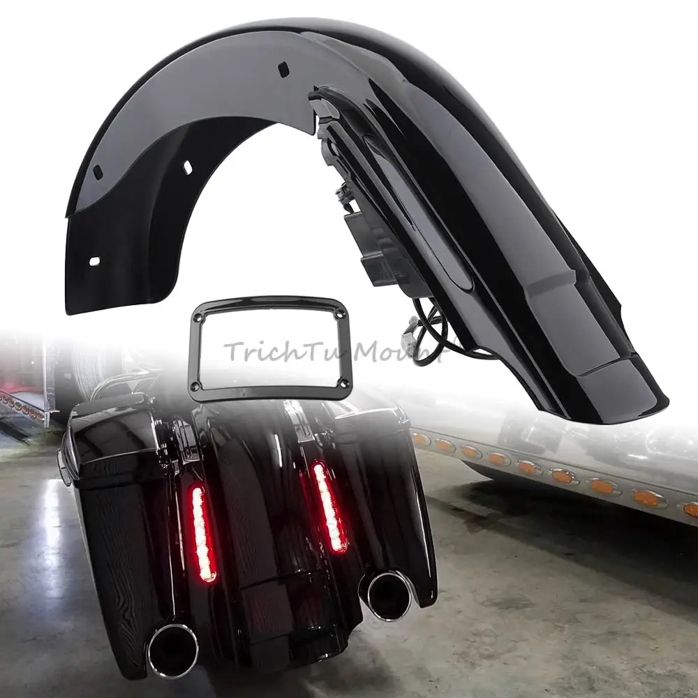 

Система заднего крыла для мотоциклов Harley Touring Road King Electra Street Glide FLHTC FLHRC 1993-2008 с LED-подсветкой