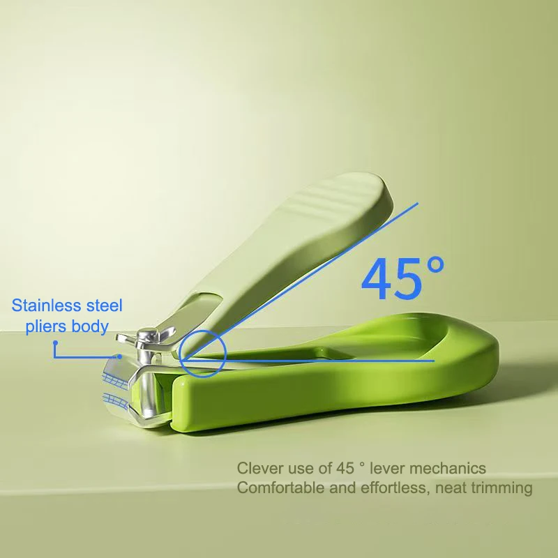 4PCS Newborn Baby Nail Scissor Baby Nail Care Tool Kid Safe Portable Nail Clipper Trimmer Tweezer With Box Children Manicure Kit