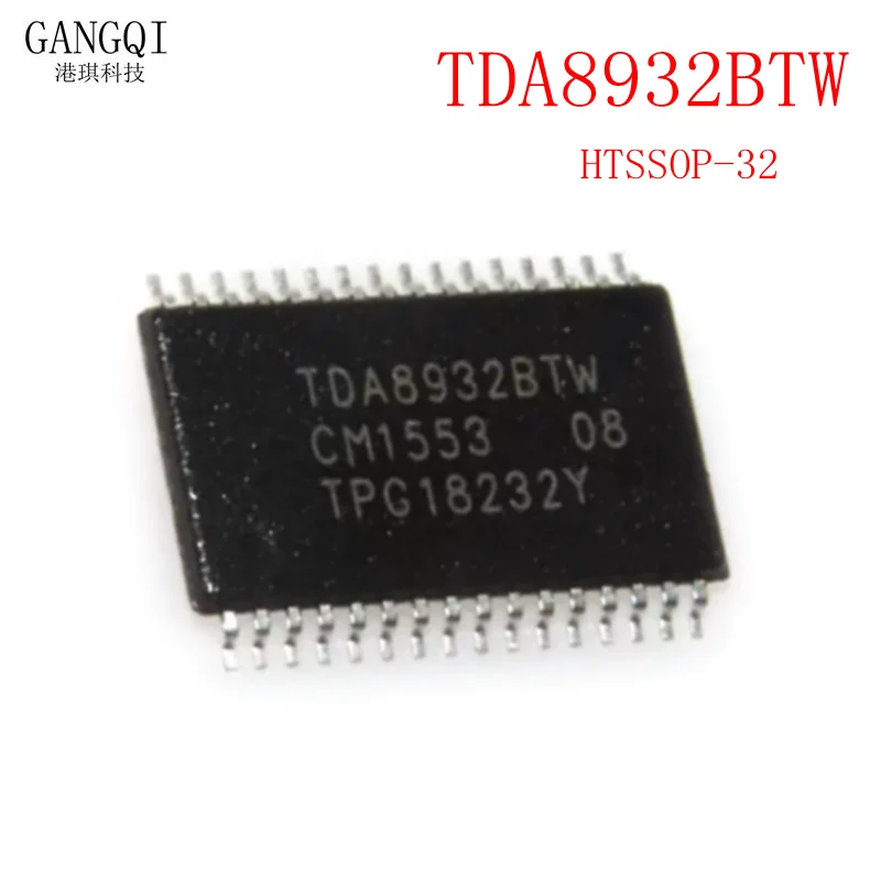 2PCS/Lot TDA8932BTW TDA8932BT TDA8932B TDA8932 TSSOP-32 New In Stock