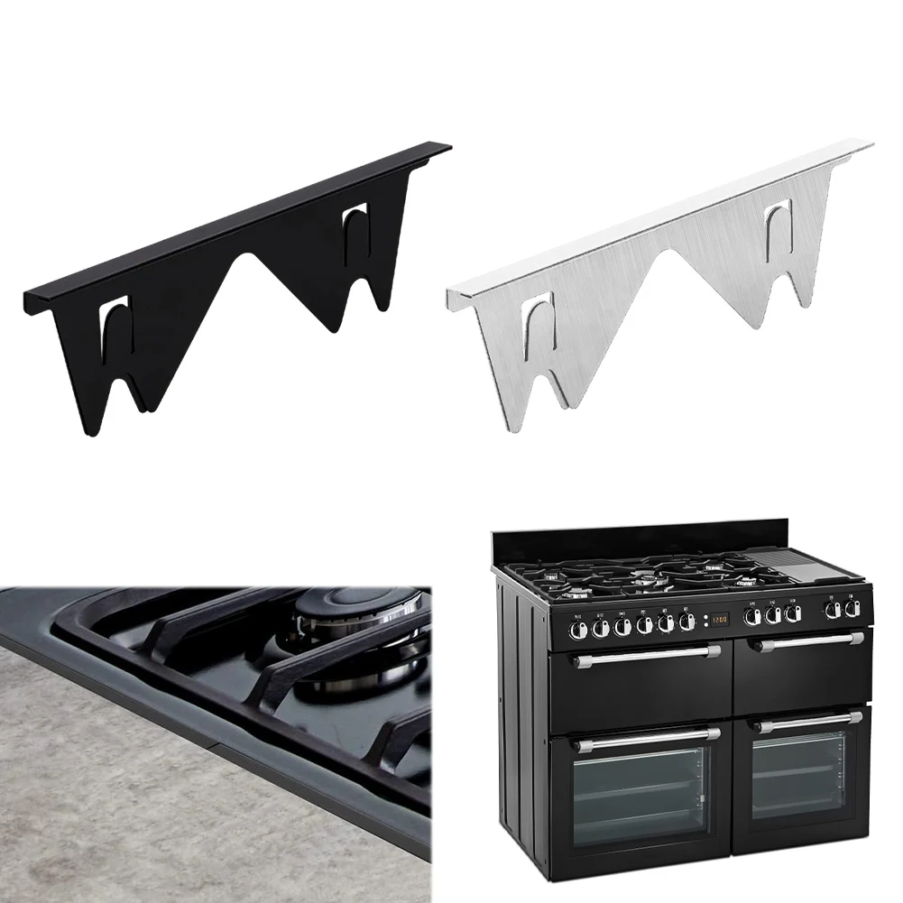 1/2/4 PCS Stainless Steel Stove Gap Cover Easy Retractable Length 13.8'' To 27.5'' Stove Gap Filler Oven Side Gap Filler