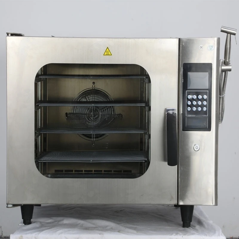 

Automatic fried chicken shop universal oven, burger shop multi-functional steam oven