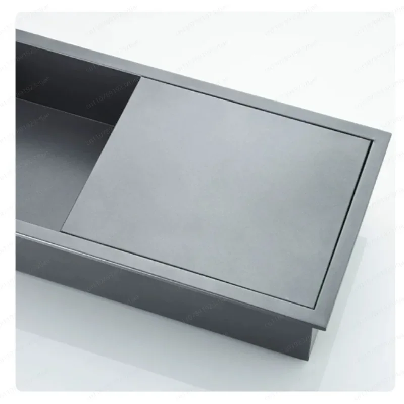 

Hotel Wall Recessed Box, 304 Stainless Steel Matte Black Shower Niche, Embedded Bathroom Storage Niche
