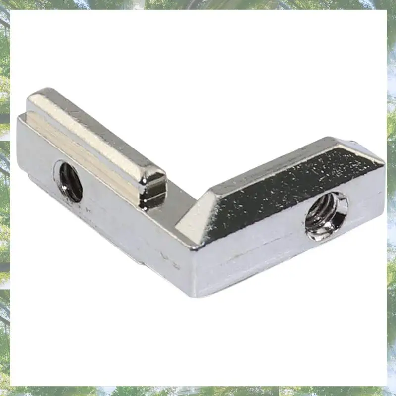 

Premium-20Pcs T Slot L-Shape Interior Inside Corner Connector Joint Bracket For Aluminum Extrusion Profile 2020 Series Slot 6Mm