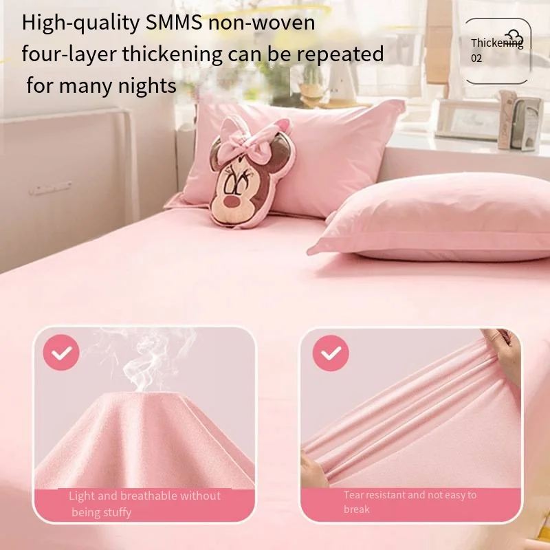 Disposable Bedding Bed Cover Pillowcase Travel Hotel Sterilized Double Four-piece Set Clean and Clean