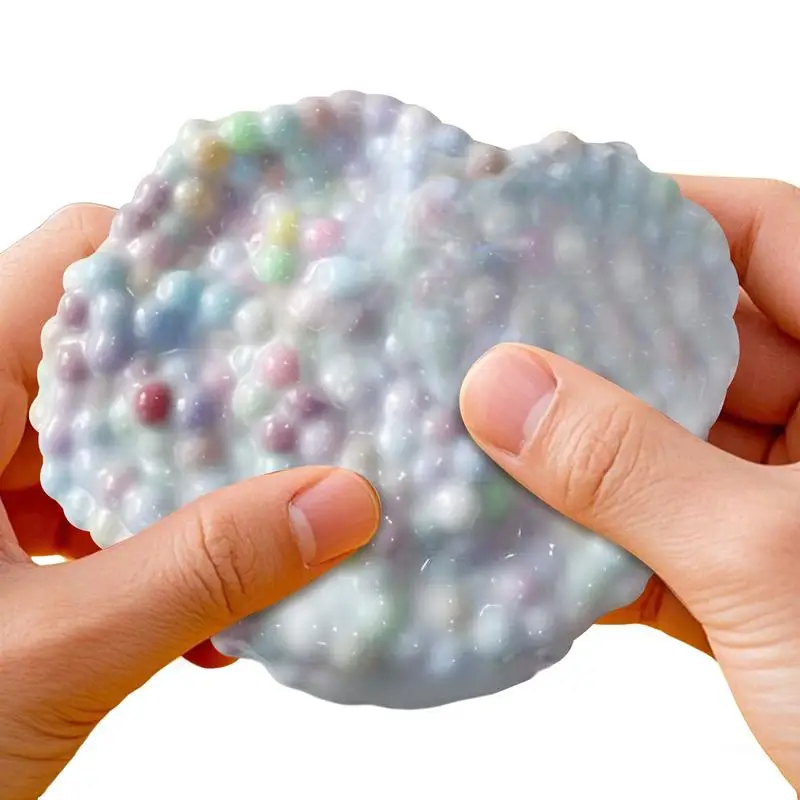 

Шарики для снятия стресса, хлюдяные шумные мячи для взрослых, драгоценные камни, кристаллы, сенсорные игры, успокаивающие игрушки-непоседа, настольный аксессуар для офисных путешествий