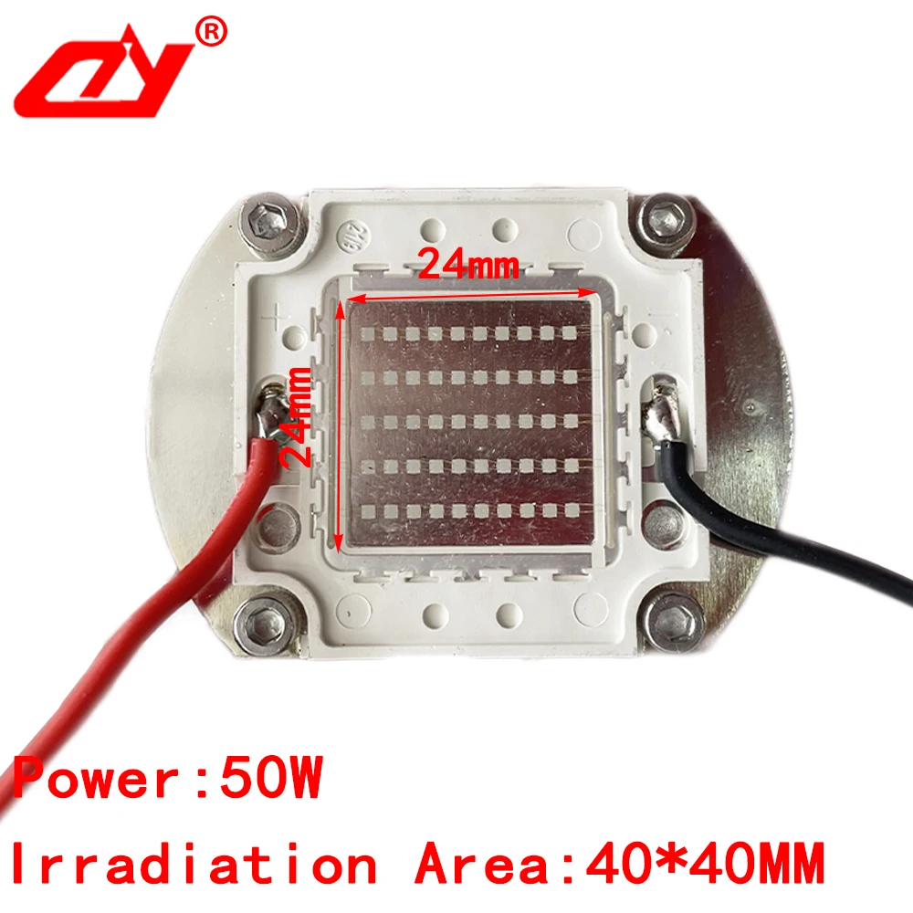 

MINI 4040 COB UVLED Curing Lamp For A3 A4 L1390 Flatbed Printer LED Lamp Modification Area Light Source 50-100W