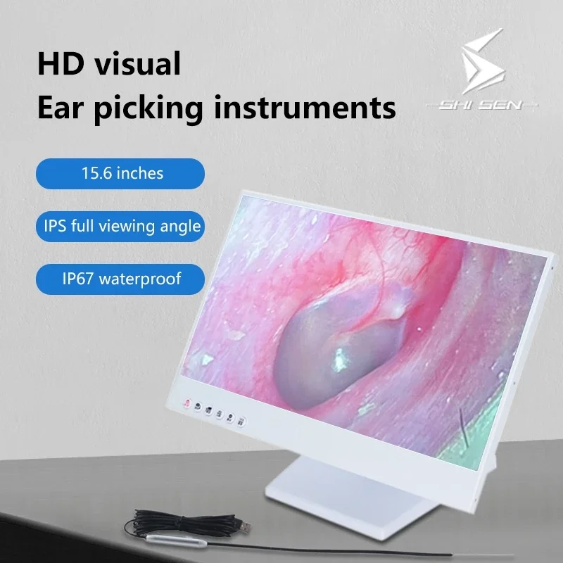 

2/3.2mm 15.6-inch Endoscope equipment HD visual ear cleaning instrument smart device camera ear otoscope Inspection Tools