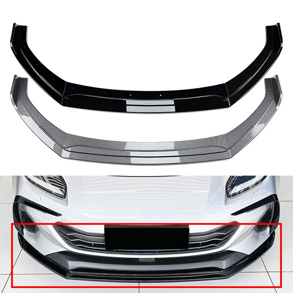 

3Pcs Car Front Bumper Spoiler Splitter Lip Body Kit For Subaru BRZ 2021 2022 2023 2024