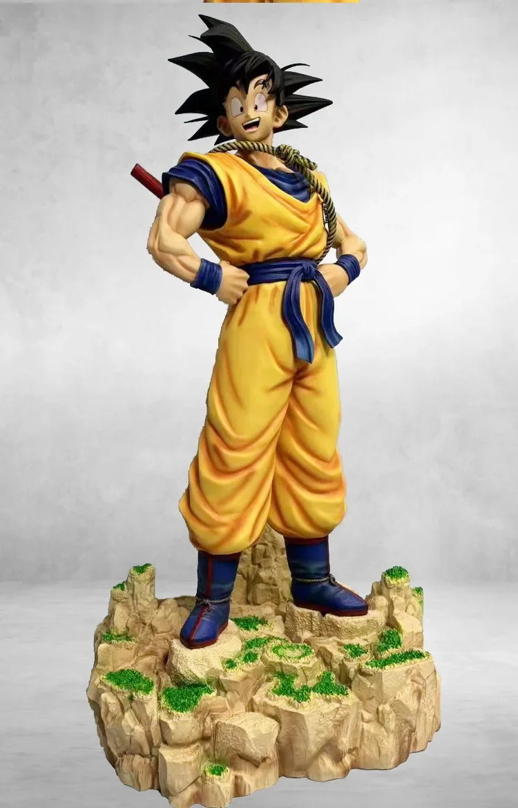 New Dragon Ball 70CM Fantasy Wukong Super Saiyan Sun Dasheng Handicraft Model Birthday Gift