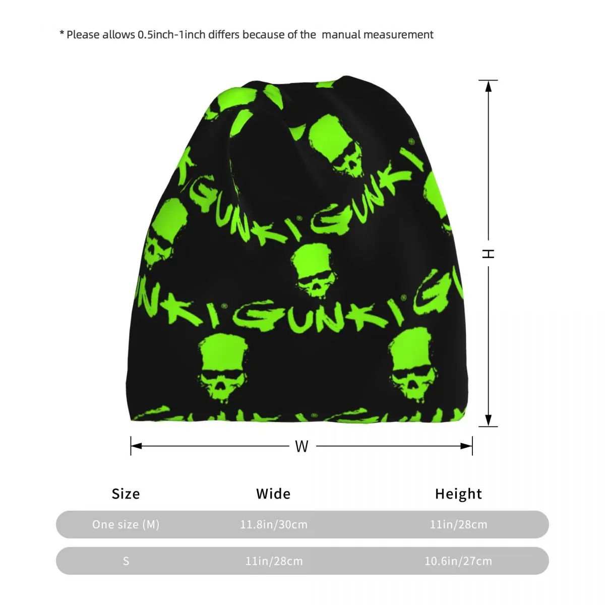 

Gunki Logo Angling Skull Fishing Gunki Bandana Neck Gaiter Mask Scarf Multi-use Headband Beanies Hat Unisex Adult All Season