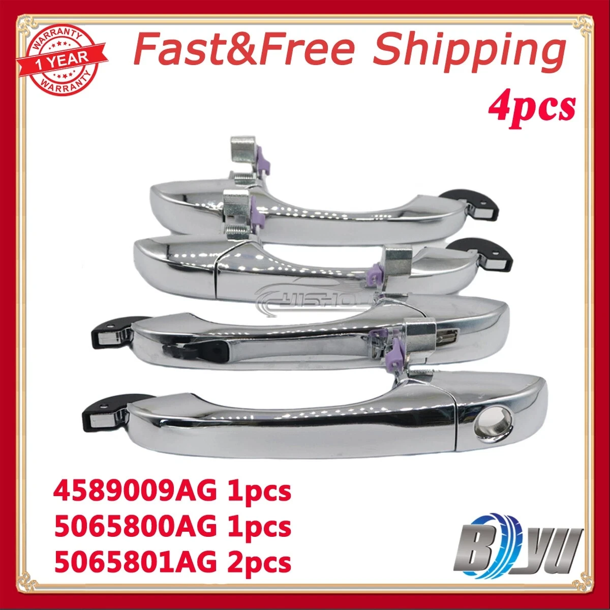 5065801 Дверные ручки AG для Chrysler 300 300C Dodge Magnum 2005-2010 гг. 5065800 AH 5065801 Дверные ручки AG для Chrysler 300 300C Dodge Magnum 2005-2010 гг. 5065800 AH