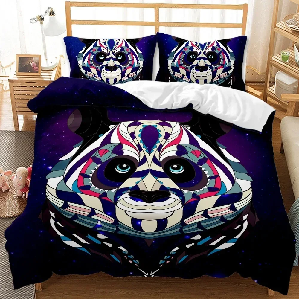 Cartoon Unicorn Floral Duvet Cover Set Magical Animals Pattern Boys Girls Bedding Sets QueenKing 1 Duvet Cover 2 Pillowcases