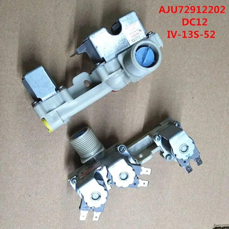 For LG Washing Machine AJU72912202 DC12V Water Inlet Valve Electromagnetic Valve Part