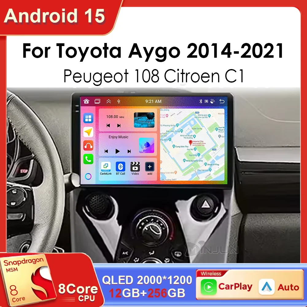 Android 15 Car Radi…