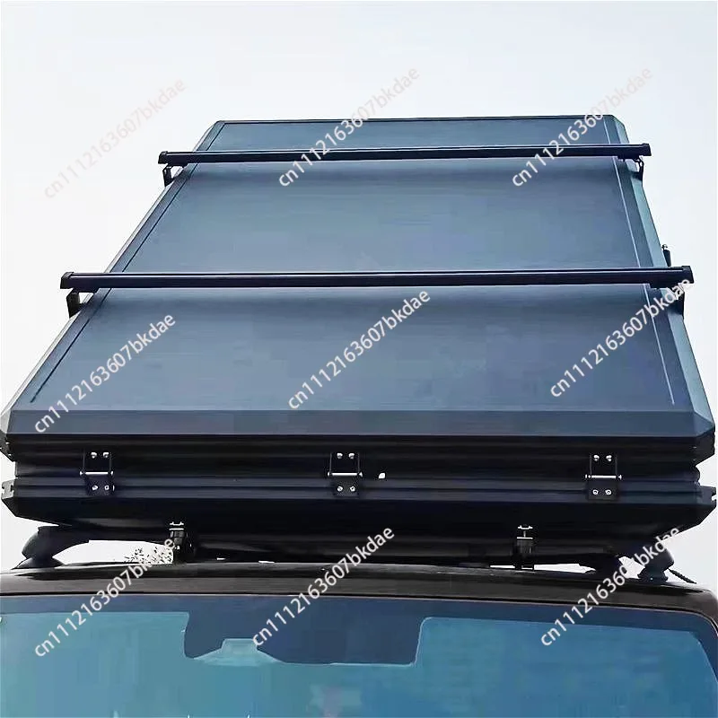 Traveling Waterproof Hard Shell Camp Outdoor Car Roof Top Tent with Aluminum Frame Customized