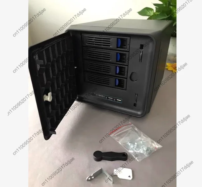 Nas-4-bay new chassis model a 4-bay mini home network storage with pci slot 195*205*265mm