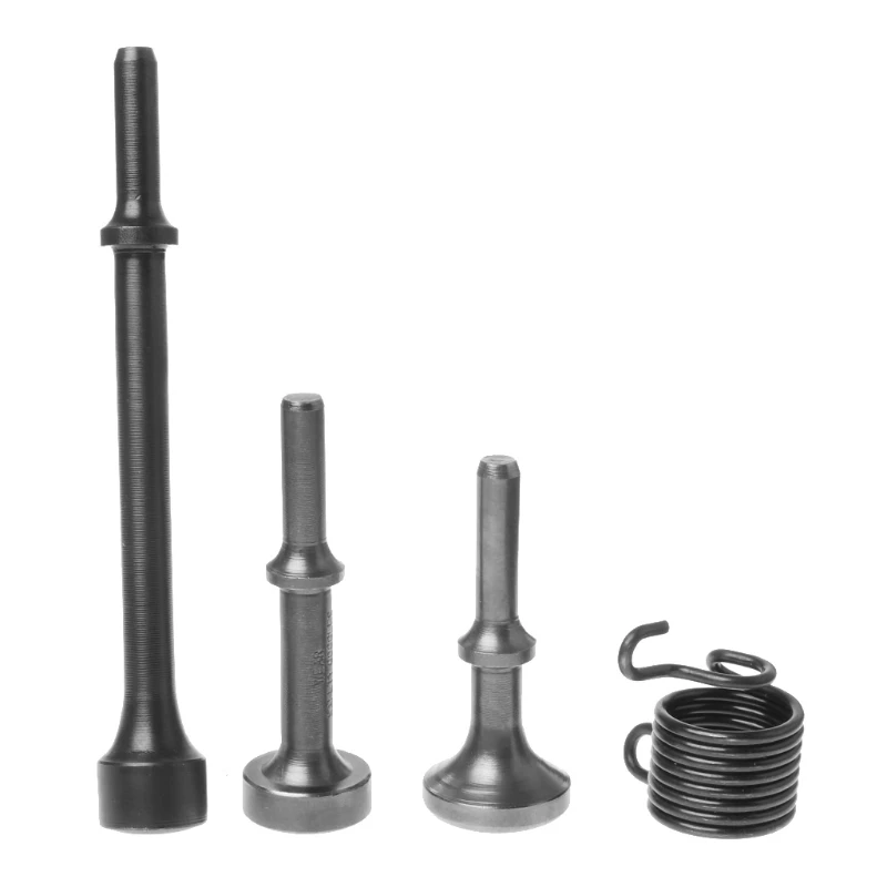 Brocas de martillo de aire neumático, herramienta de broca larga, 3 piezas, reparación de neumáticos de resorte