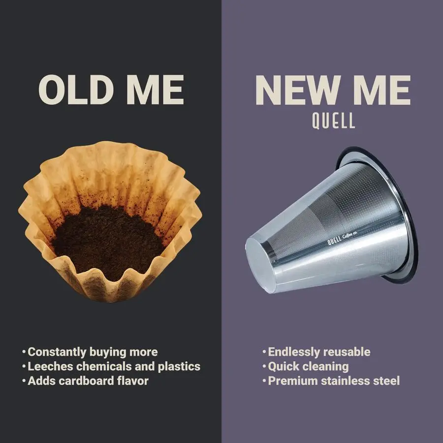 

Reusable Coffee Filter for Fellow Stagg XF Pour Over Coffee Drippers Stainless Steel Alternative Brew Without Paper Brew a Frenc