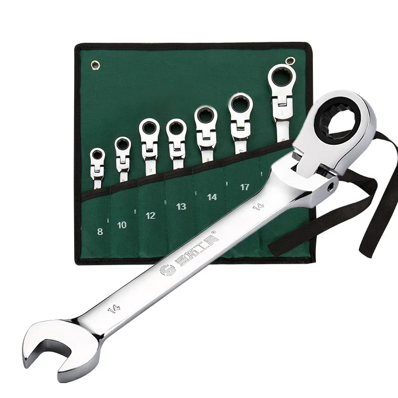 ratchet-spanner-wrench-set-8-19mm-gear-ring-ratcheting-combination-wrench-kit-metric-flexible-head-with-canvas-storage-bag