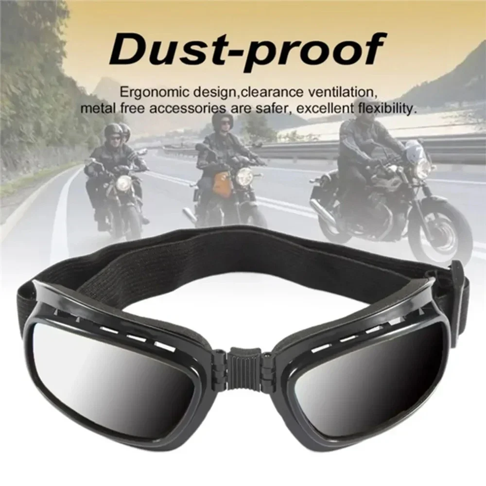 Deportes al aire libre montar motocicleta camuflaje gafas de esquí plegables gafas protectoras gafas de protección laboral gafas antiimpacto