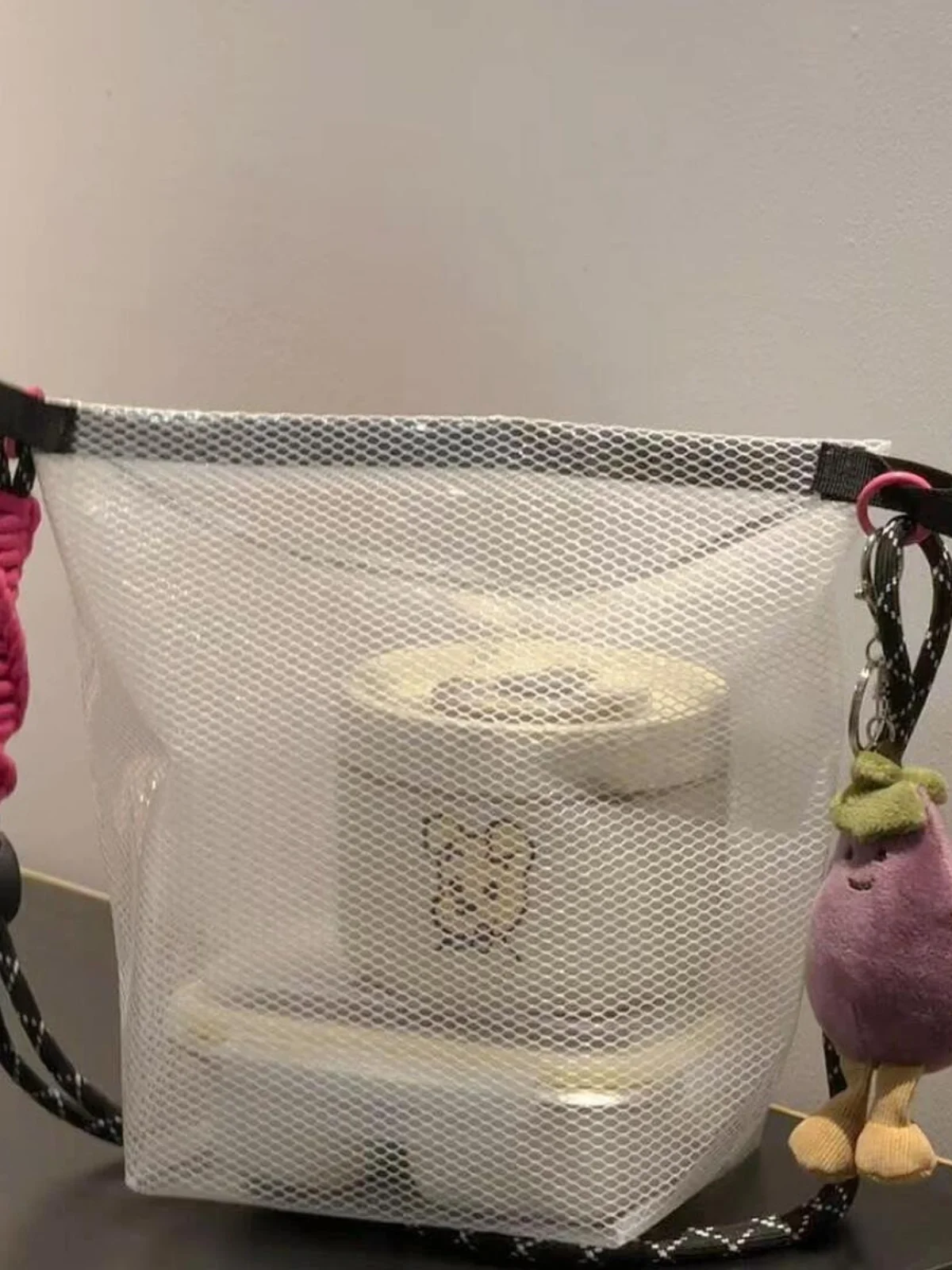 حقيبة خفيفة الوزن مقاومة للماء من البولي فينيل كلوريد للسباحة والرياضات الخارجية، حقيبة كتف للجنسين لتخزين ملابس السباحة للطلاب