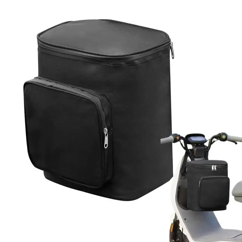 

Electric Bicycle Handlebar Bags Front Fork Motorcycle Hat Bag Waterproof Electric Bicycle Insulated Bag 600D Oxford Cloth