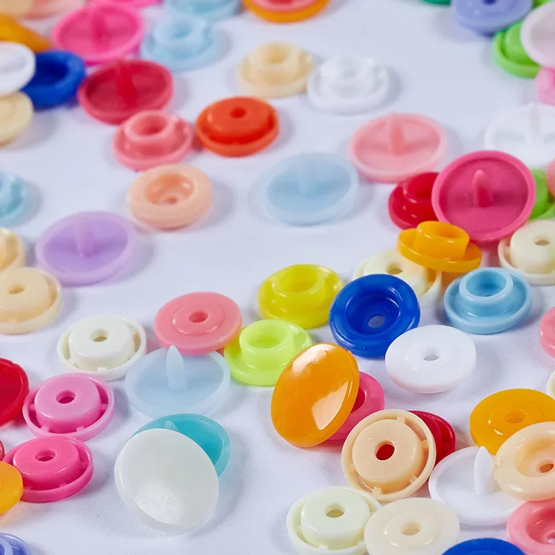 T5 Plastic Snap Buttons Resin Buckle for Clothing DIY Garment Press Stud Fasteners Used To Kids Baby Diapers/Bibs/Bags/Folder