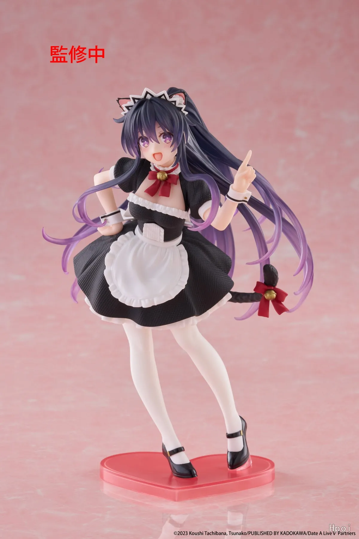 In Stock TAITO Coreful Yatogami Tohka Cat Ears Maid Anime Action Figure Toy Gift Model Collection