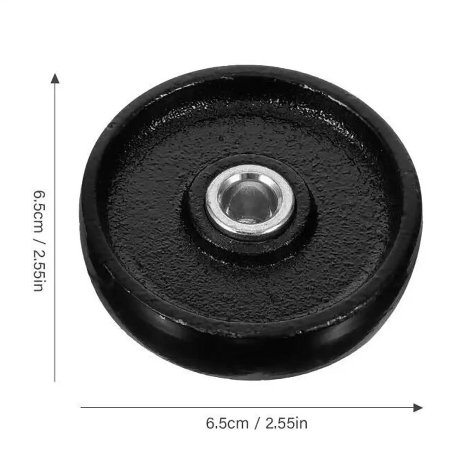 

Профессиональное сменное колесо для домкрата прицепа, усиленное, металлическое, с подшипником, на роликовой опоре