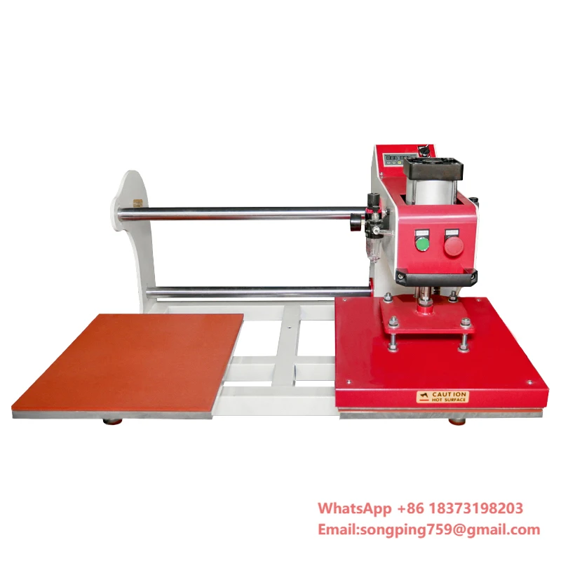 

Hot Sale Pneumatic Pressing Automatic Double Station 40*60 Heat Press Machine for Digital Printer