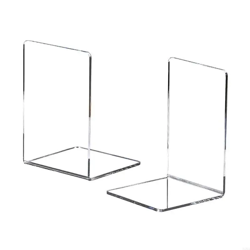 62KA Acrylic Books Stand for Display, Transparent Book Display Stand, Acrylic Bookshelfs for Displaying Books, Music Sheets