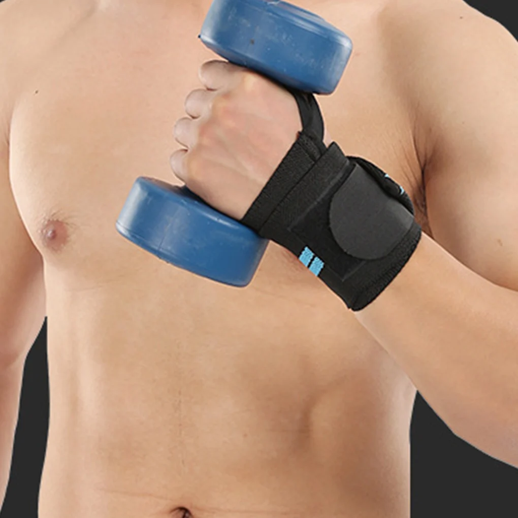 2 шт., ремешок на запястье, тяжелая атлетика, становая тяга, защита на запястье, эластичный хлопковый ремешок, повязка, желтый